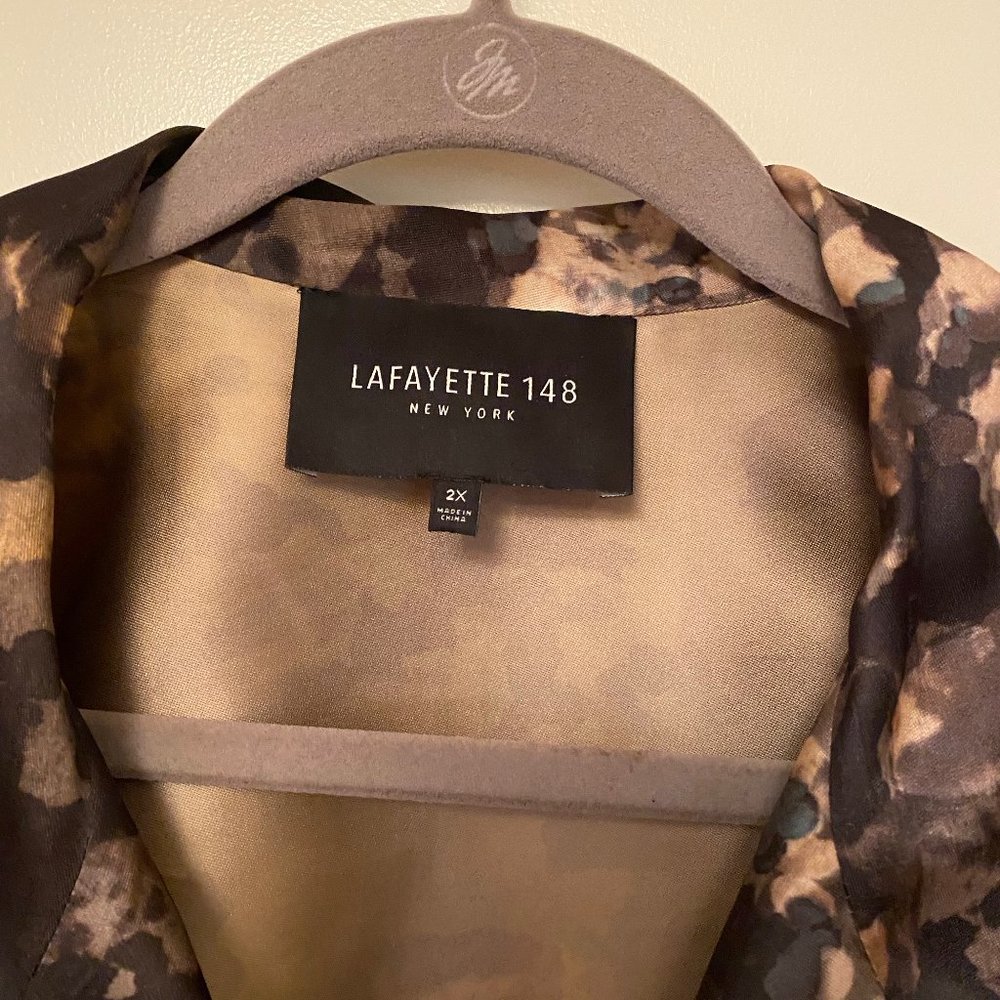 Beautiful Silk Jacket.  Lafayette 148.